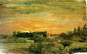 John Constable east bergholt rectory oil painting artist